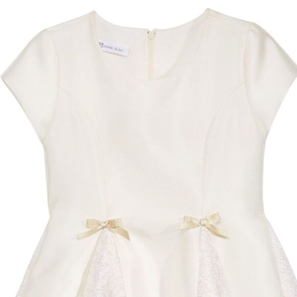 🎉1 hr sale 🎉Foil Lace Satin dress - Picture 4 of 4